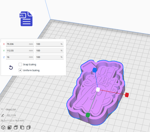 Oh Sheet Ghost Silicone Mold Housing STL File