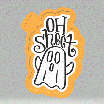 Oh Sheet Ghost Silicone Mold Housing STL File - The Crafts and Glitter Shop