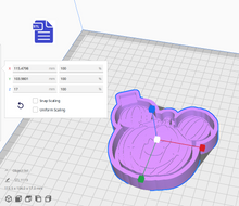 Load image into Gallery viewer, Mouse Pumpkin Silicone Mold Housing STL File