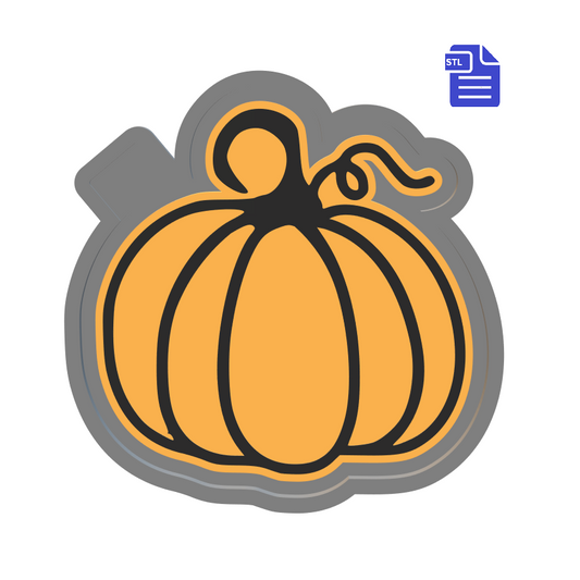 Pumpkin Silicone Mold Housing STL File - The Crafts and Glitter Shop