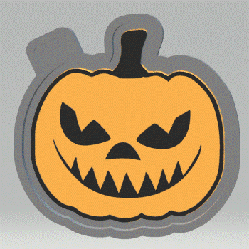 Jack-o'-lantern Silicone Mold Housing STL File - The Crafts and Glitter Shop