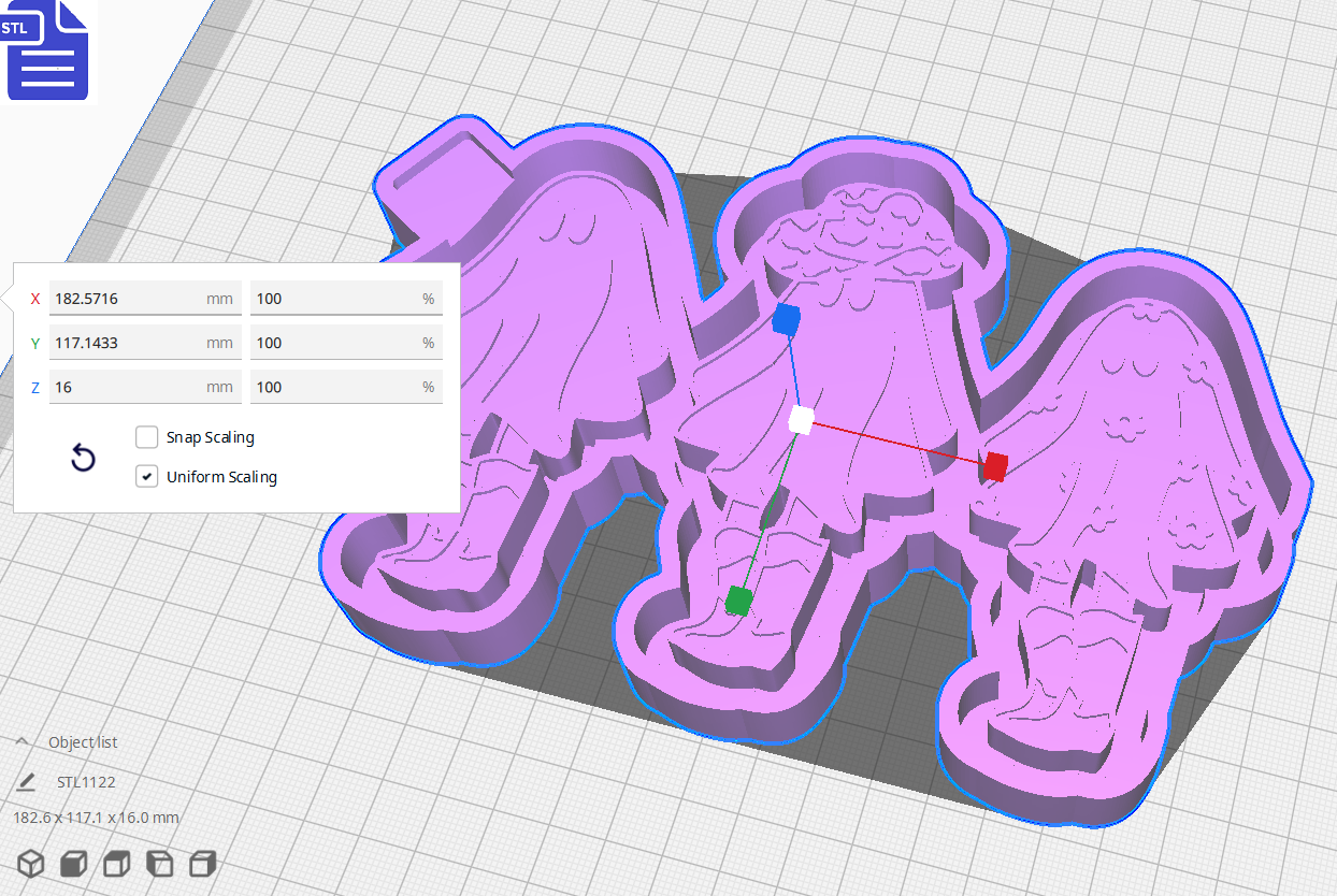 Cowgirl Ghost Silicone Mold Housing STL File - The Crafts and Glitter Shop