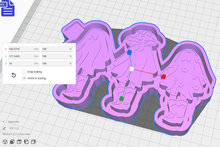 Load image into Gallery viewer, Cowgirl Ghost Silicone Mold Housing STL File