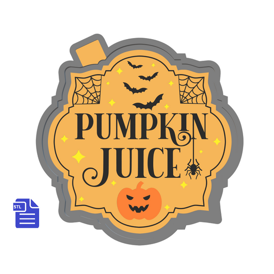 Pumpkin Juice Silicone Mold Housing STL File - The Crafts and Glitter Shop