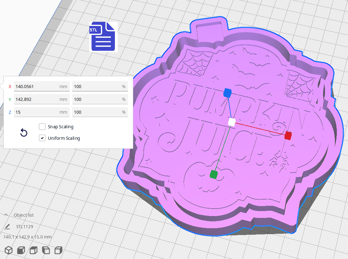 Pumpkin Juice Silicone Mold Housing STL File - The Crafts and Glitter Shop