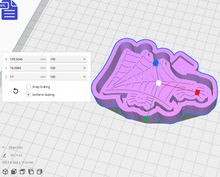 Load image into Gallery viewer, Cobweb &amp; Spider Silicone Mold Housing STL File