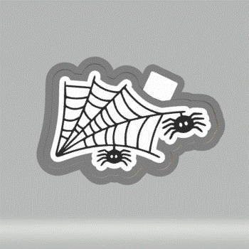 Cobweb & Spider Silicone Mold Housing STL File - The Crafts and Glitter Shop