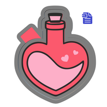 Load image into Gallery viewer, Love Potion Silicone Mold Housing STL File