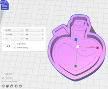 Load image into Gallery viewer, Love Potion Silicone Mold Housing STL File