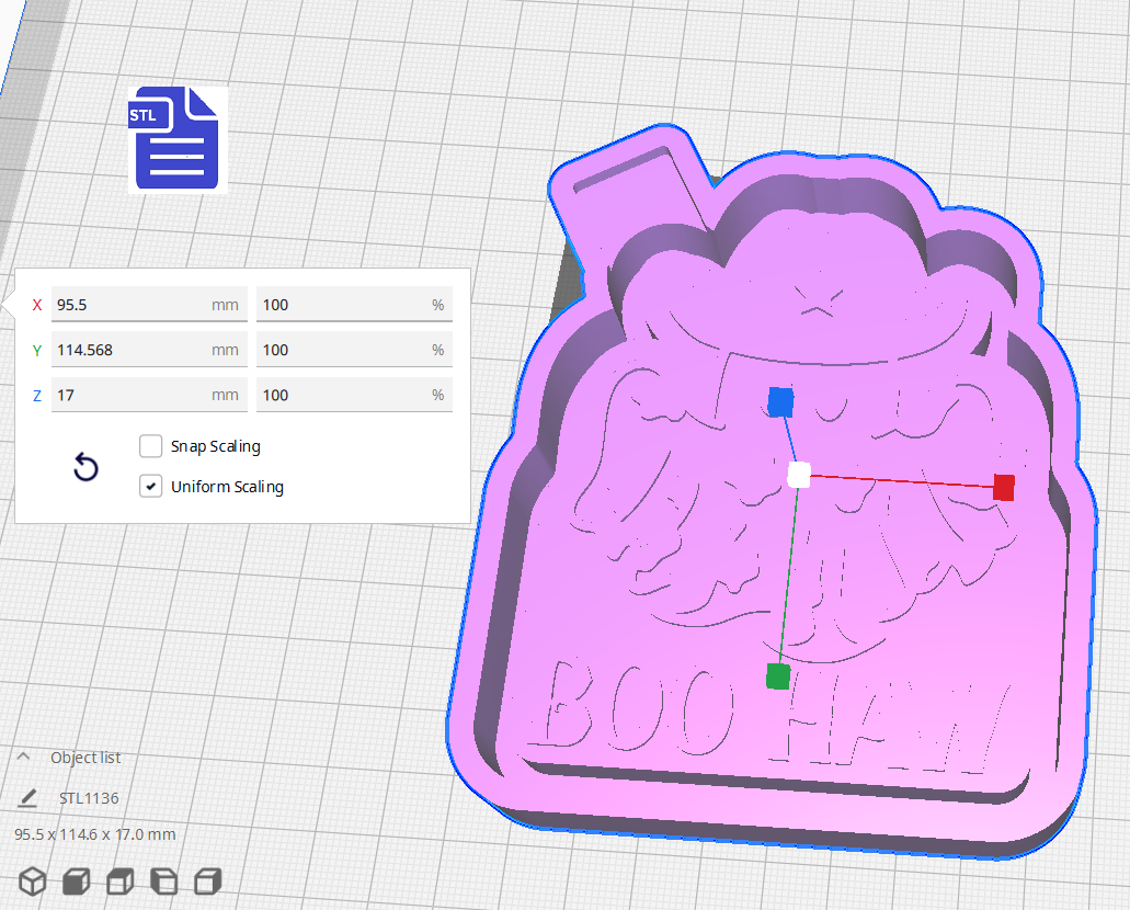 Boo Haw Silicone Mold Housing STL File - The Crafts and Glitter Shop