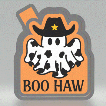 Boo Haw Silicone Mold Housing STL File - The Crafts and Glitter Shop
