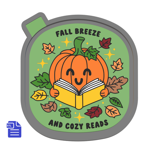 Cozy Reads Silicone Mold Housing STL File - The Crafts and Glitter Shop