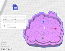 Load image into Gallery viewer, Hey Pumpkin Silicone Mold Housing STL File