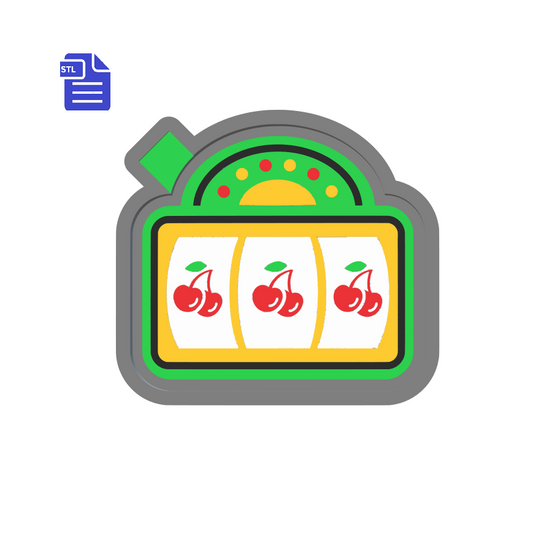 Jackpot Slot Machine Silicone Mold Housing STL File - The Crafts and Glitter Shop