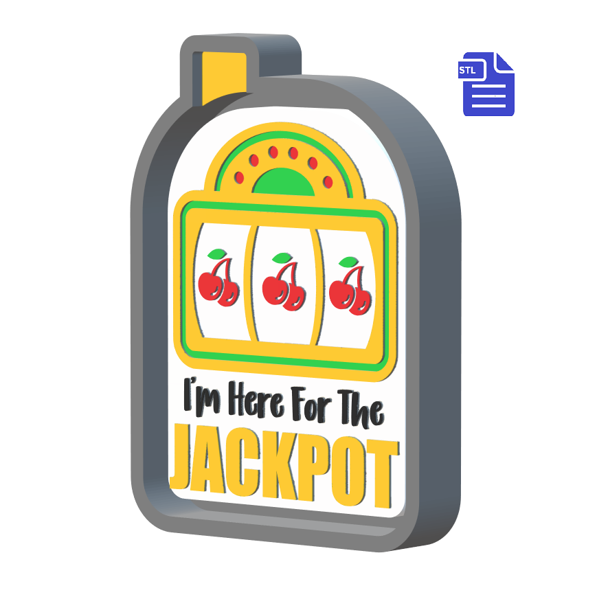Here for the Jackpot Silicone Mold Housing STL File - The Crafts and Glitter Shop