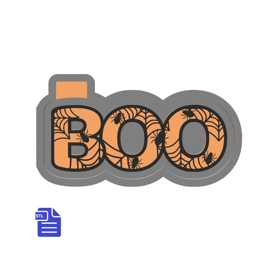 Boo Spiderweb Silicone Mold Housing STL File - The Crafts and Glitter Shop