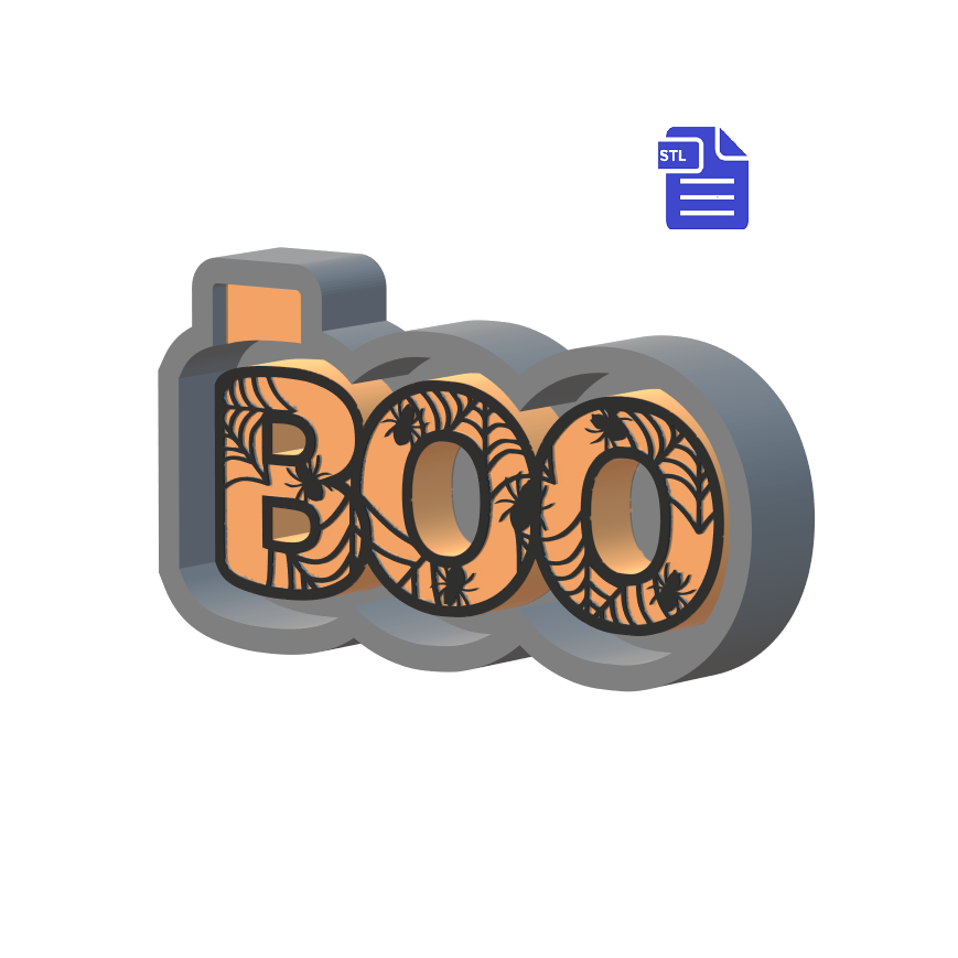 Boo Spiderweb Silicone Mold Housing STL File - The Crafts and Glitter Shop
