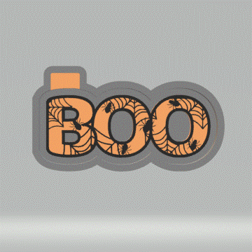 Boo Spiderweb Silicone Mold Housing STL File - The Crafts and Glitter Shop
