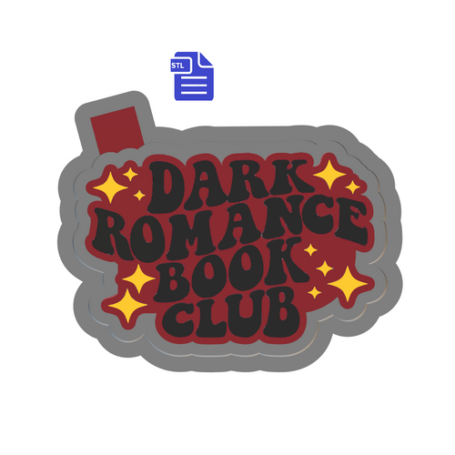 Dark Romance Book Club Silicone Mold Housing STL File