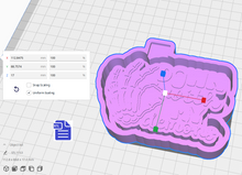 Load image into Gallery viewer, Down with my Demons Silicone Mold Housing STL File