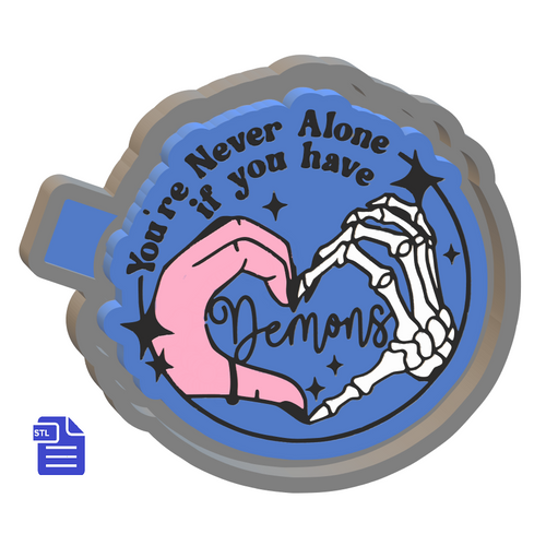 Never Alone if you have Demons Silicone Mold Housing STL File