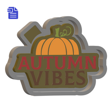 Load image into Gallery viewer, Autumn Vibes Silicone Mold Housing STL File