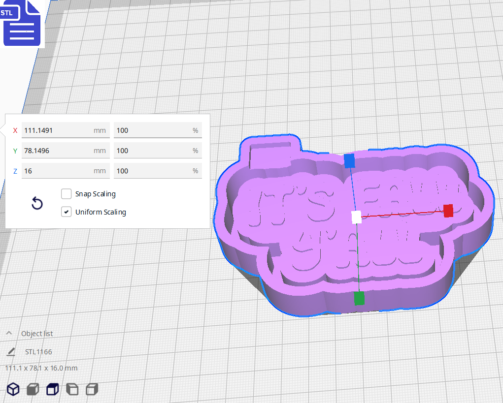 It's Fall Y'all Silicone Mold Housing STL File - The Crafts and Glitter Shop