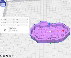 Love Books More Than People Silicone Mold Housing STL File