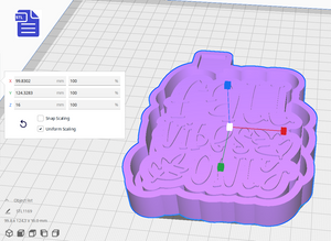 Fall Vibes Only Silicone Mold Housing STL File