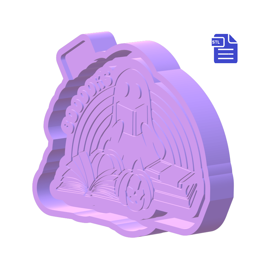 Reading Ghost Silicone Mold Housing STL File - The Crafts and Glitter Shop