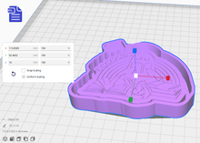 Load image into Gallery viewer, Reading Ghost Silicone Mold Housing STL File