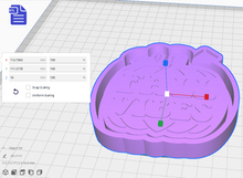 Load image into Gallery viewer, Fall Vibes Silicone Mold Housing STL File