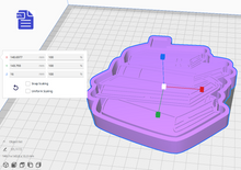 Load image into Gallery viewer, Stack of Books Silicone Mold Housing STL File