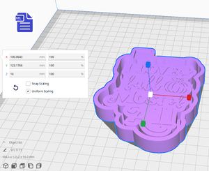 I Love Fall Most of All Silicone Mold Housing STL File