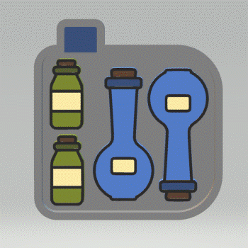 Apothecary Jars Silicone Mold Housing STL File - The Crafts and Glitter Shop