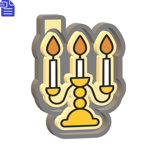 Candles Silicone Mold Housing STL File - The Crafts and Glitter Shop
