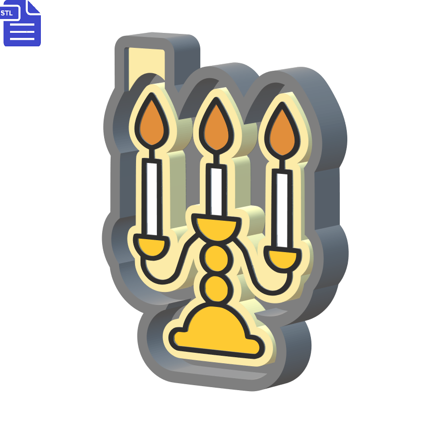 Candles Silicone Mold Housing STL File - The Crafts and Glitter Shop