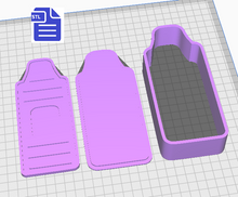 Load image into Gallery viewer, 3pc Crayon Bath Bomb Mold STL File - for 3D printing - FILE ONLY