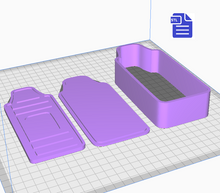 Load image into Gallery viewer, 3pc Crayon Bath Bomb Mold STL File - for 3D printing - FILE ONLY