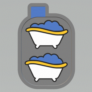 Bubble Bath Silicone Mold Housing STL File - The Crafts and Glitter Shop