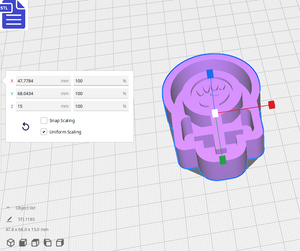 Feminism Symbol Silicone Mold Housing STL File