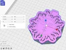 Load image into Gallery viewer, Sun with Face Silicone Mold Housing STL File