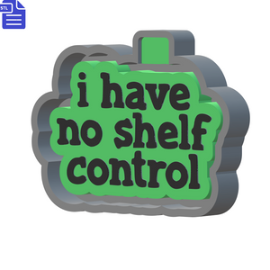 No Shelf Control Silicone Mold Housing STL File