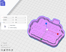 Load image into Gallery viewer, No Shelf Control Silicone Mold Housing STL File