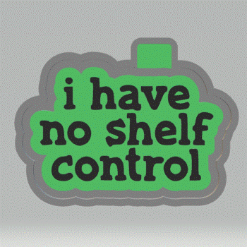 No Shelf Control Silicone Mold Housing STL File - The Crafts and Glitter Shop