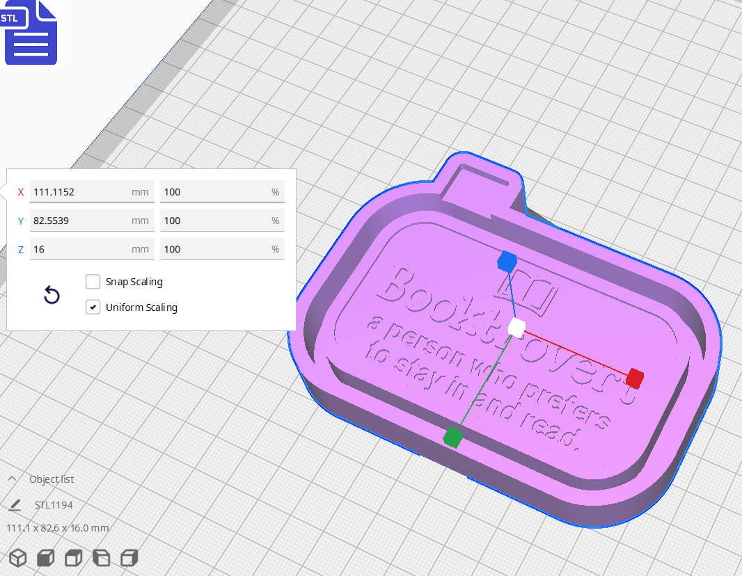 Booktrovert Silicone Mold Housing STL File - The Crafts and Glitter Shop