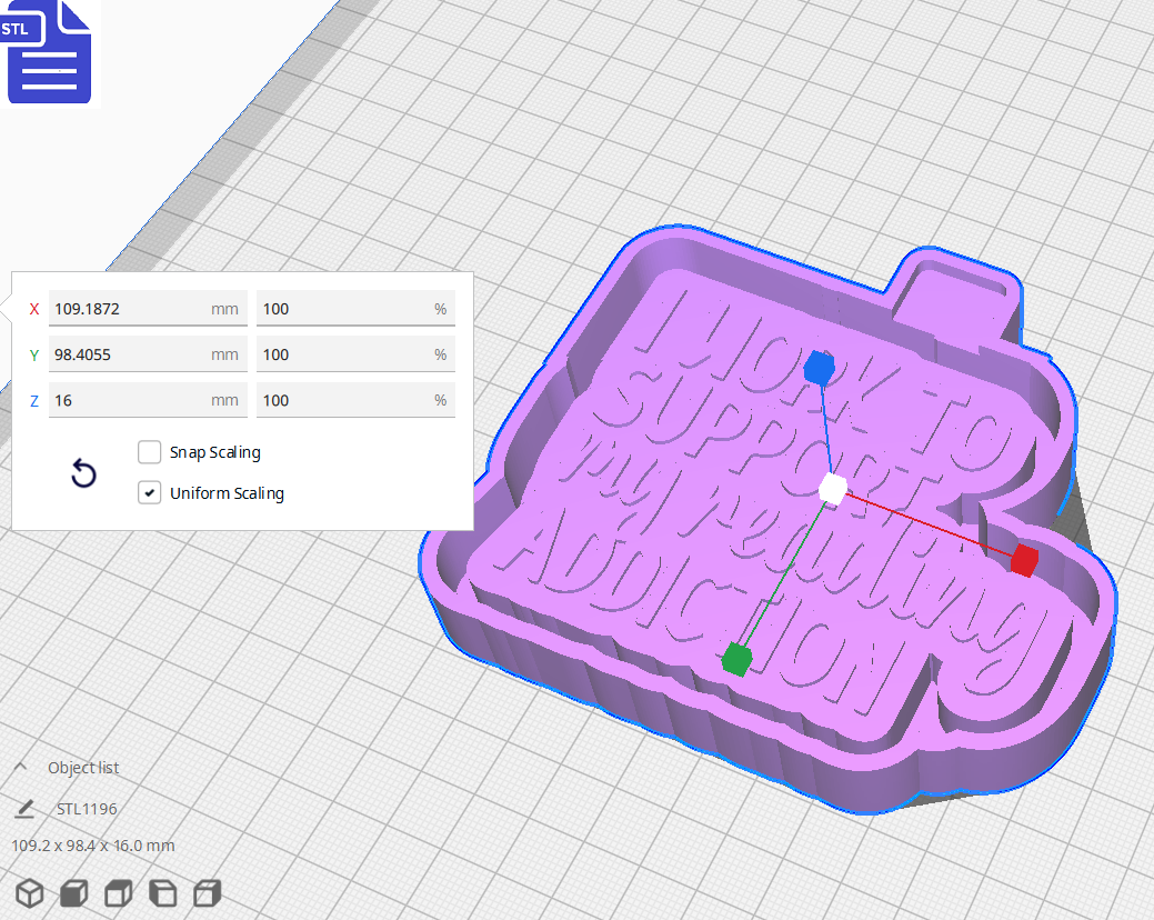 Reading Addiction Silicone Mold Housing STL File - The Crafts and Glitter Shop