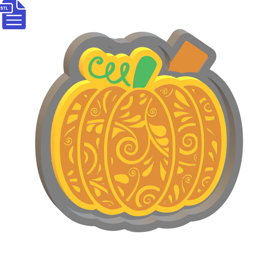 Pumpkin Silicone Mold Housing STL File - The Crafts and Glitter Shop