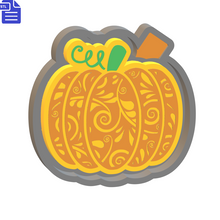 Load image into Gallery viewer, Pumpkin Silicone Mold Housing STL File