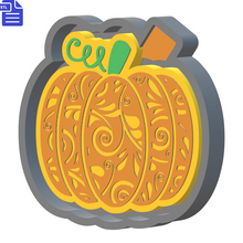 Load image into Gallery viewer, Pumpkin Silicone Mold Housing STL File